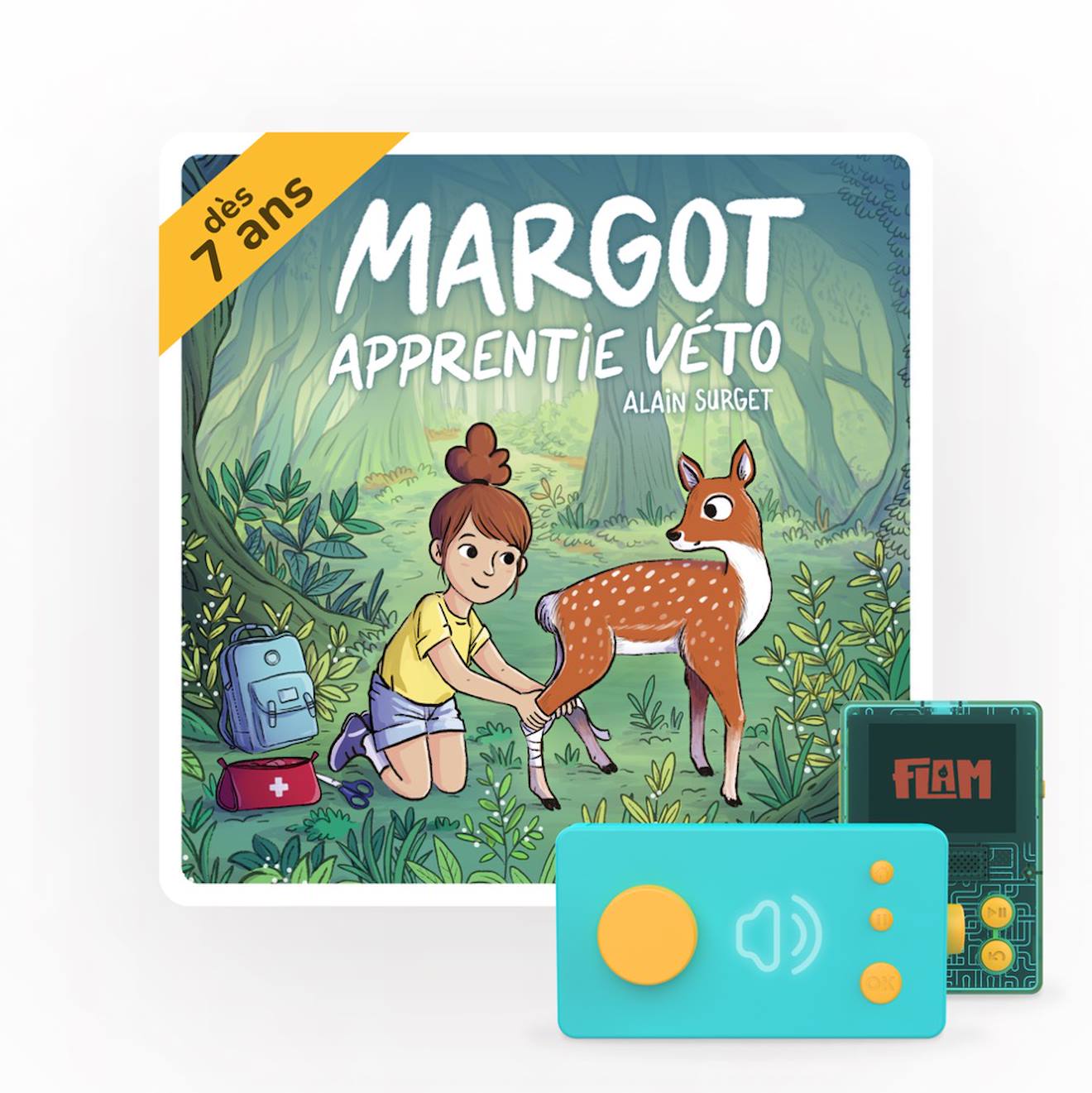 Margot, Apprentie Véto - Livre Audio Interactif Pour Ma Fabrique À Histoires Multicolore
