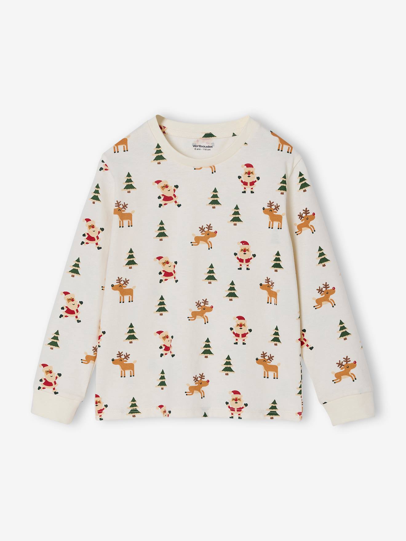 Grenouillère Noël Garçon Vertbaudet - Motifs Festifs, Capuche, Fermeture éclair, Douce Et Chaleureuse