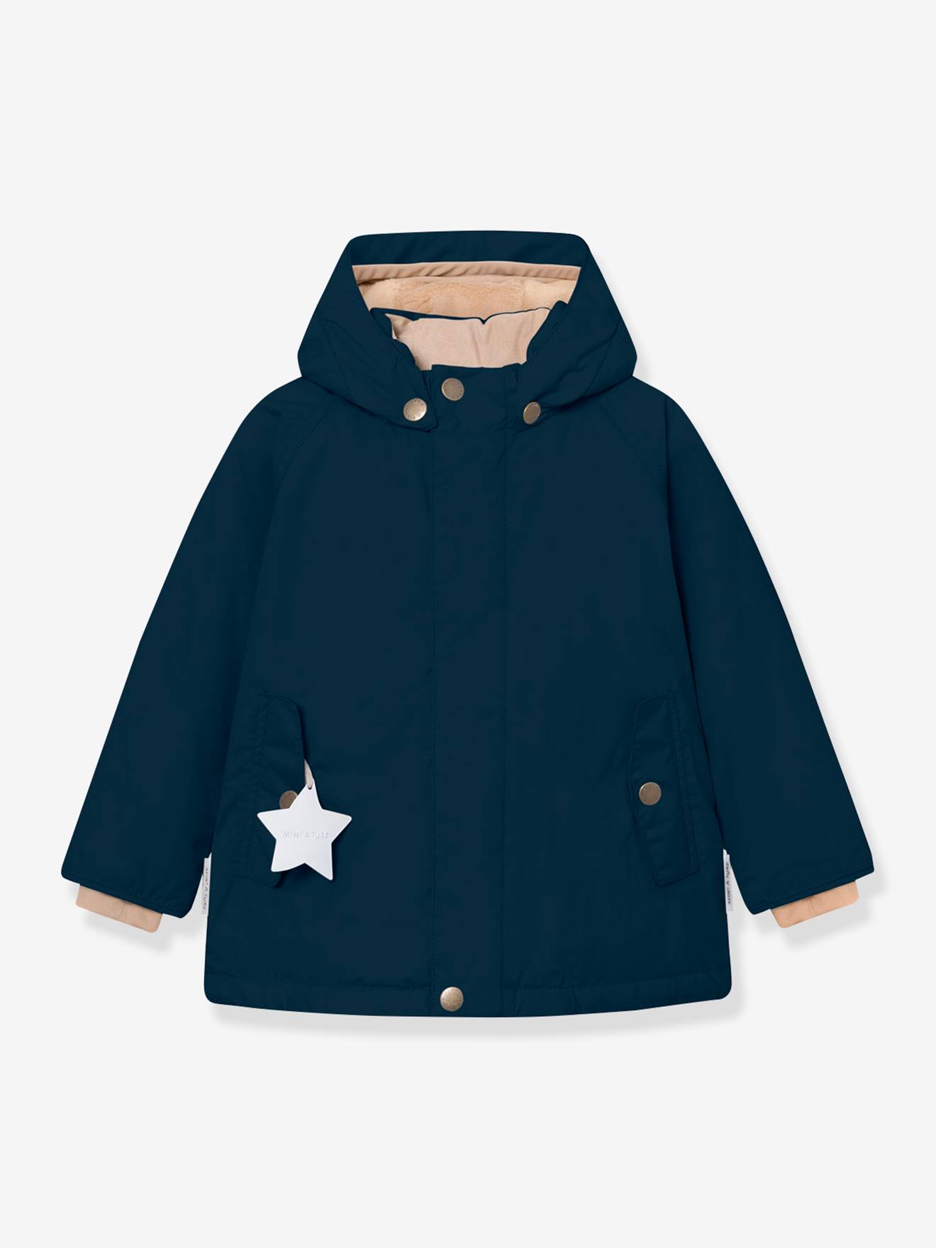 Veste d'hiver avec doublure polaire MATWALLY enfants MINI A TURE bleu foncé