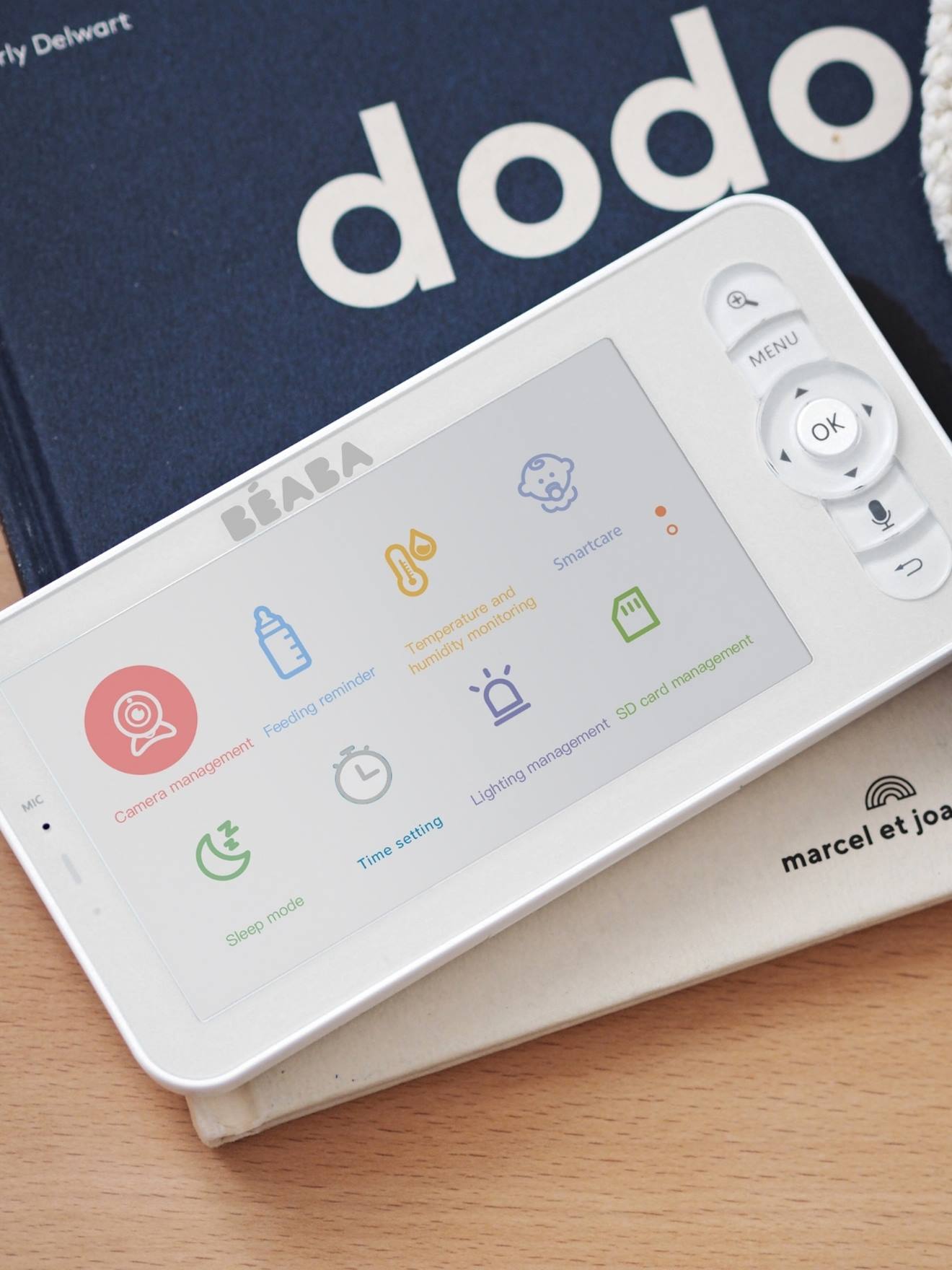 Ecoute-bébé vidéo Zen Premium blanc