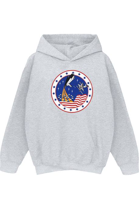 Sweat à capuche rocket coton nasa 76  - vertbaudet enfant