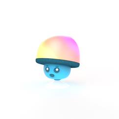 -Mini enceinte champignon avec lumières led & ventouse
