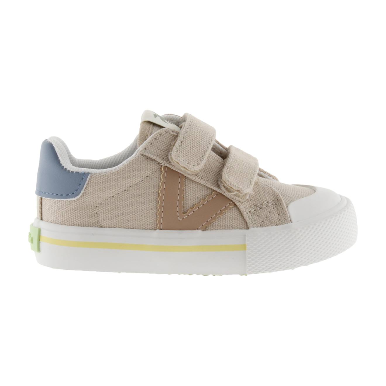 Baskets Basses À Scratch Beige