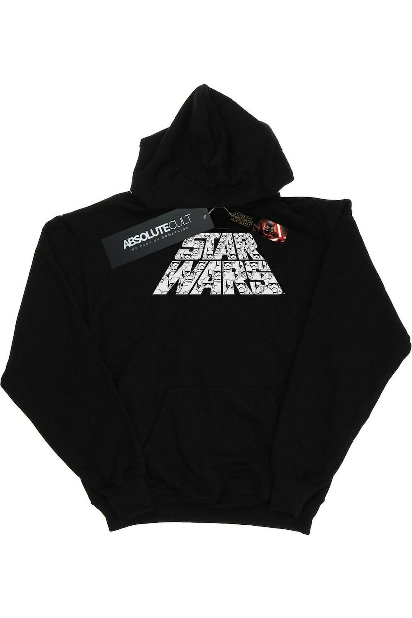 Sweat À Capuche Coton Star Wars Trooper Noir