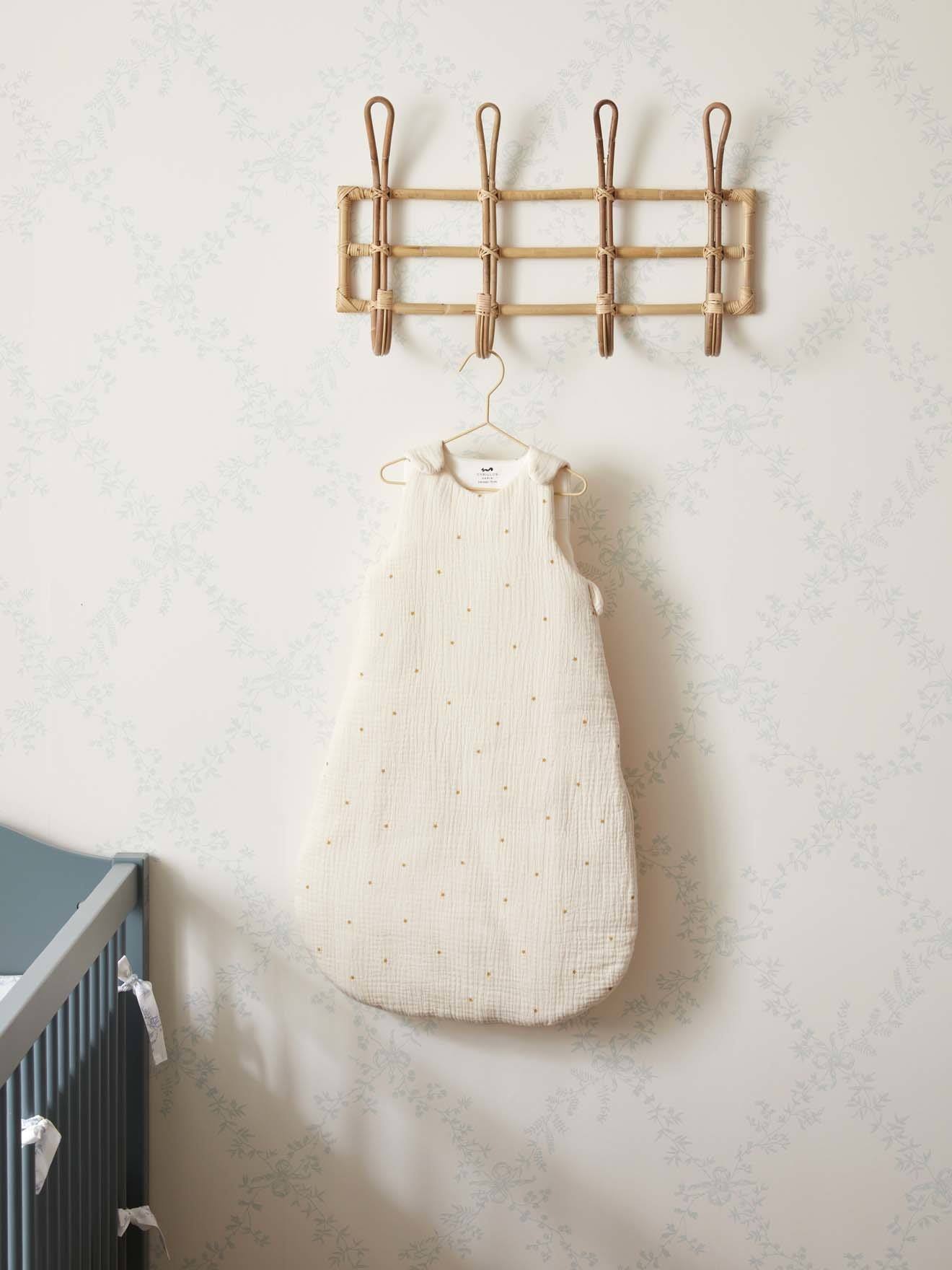 Gigoteuse Gaze De Coton Bio "abby" - Tog 4 Blanc Moyen Imprime (Cyrillus) - Couverture