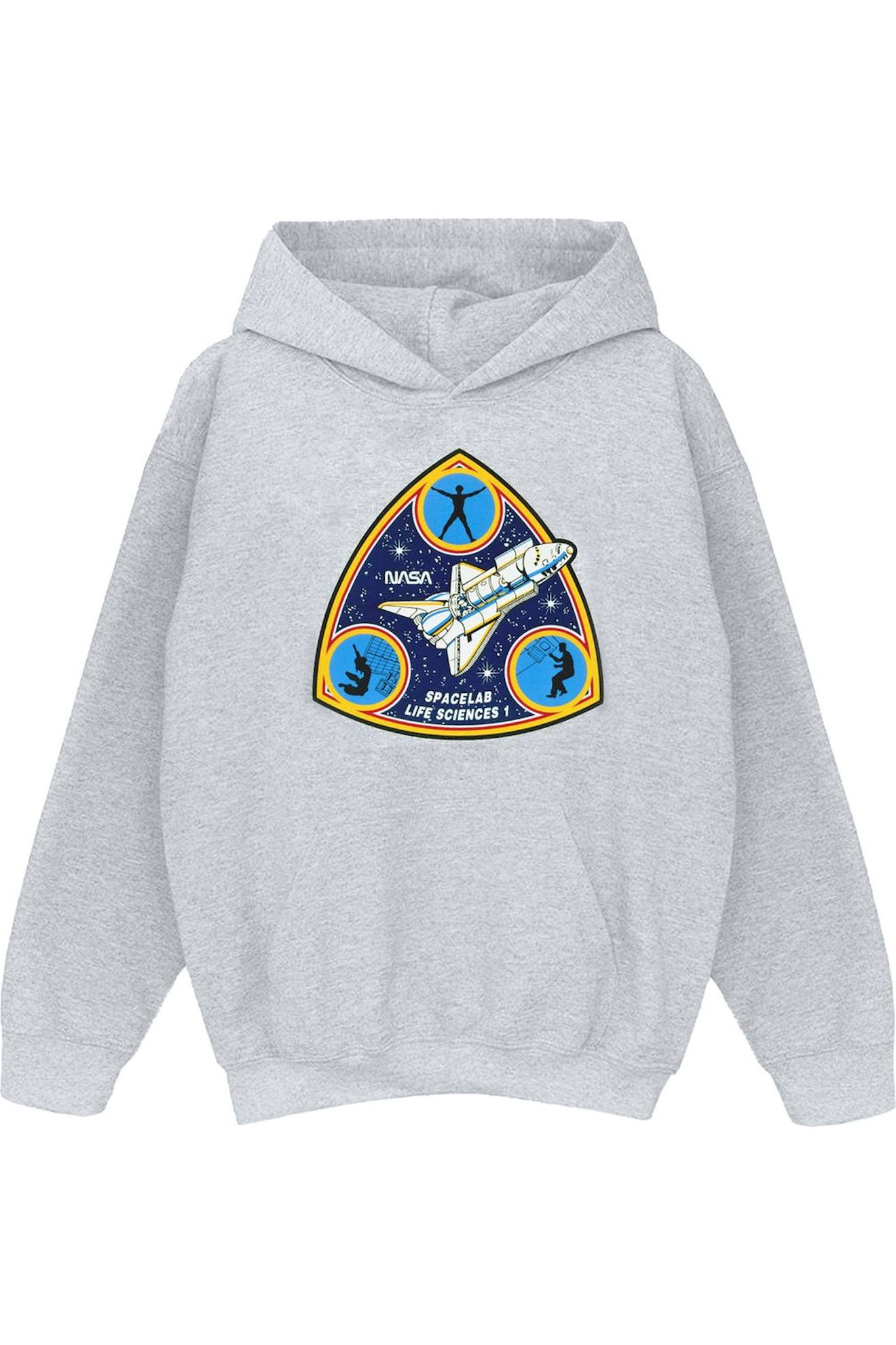 Sweat Capuche Coton Nasa Spacelab Life Science Gris Chin 38 €