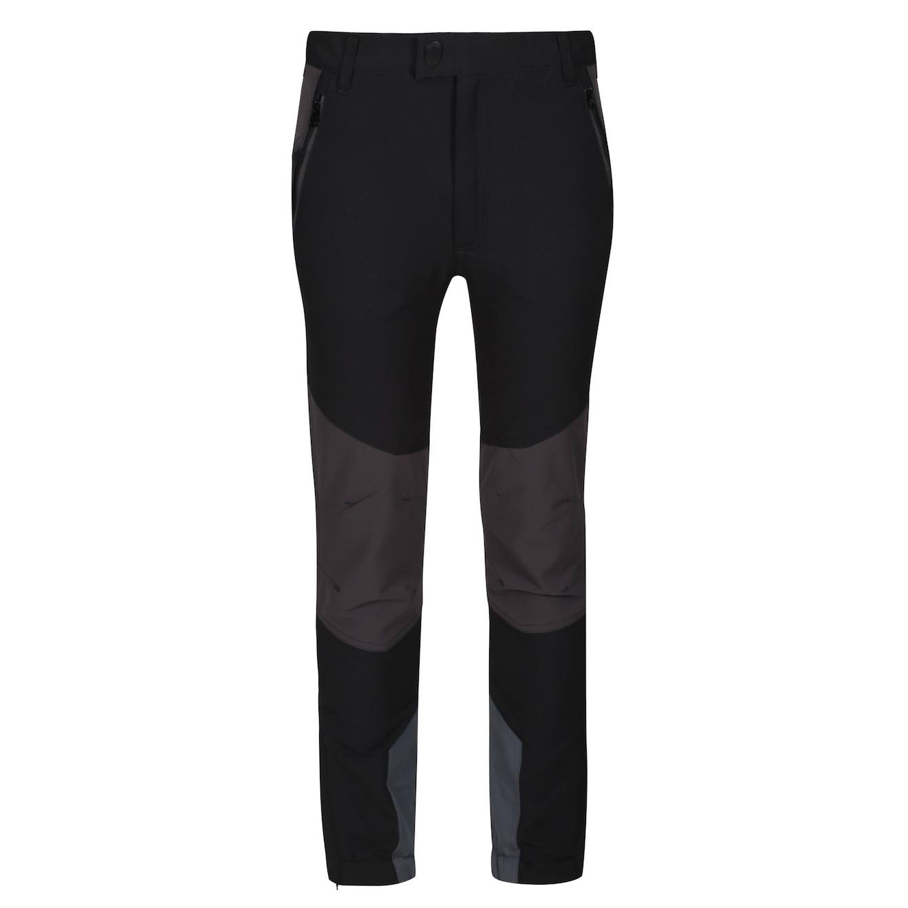 Pantalon Polyester Tech Mountain Noir / Cendre