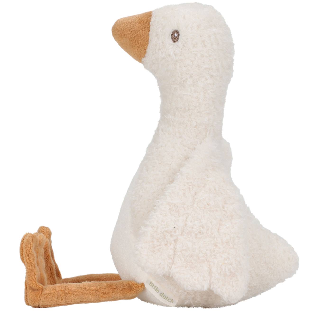 Peluche Oie Little Goose 25 Cm Beige (Little Dutch) - Image 1