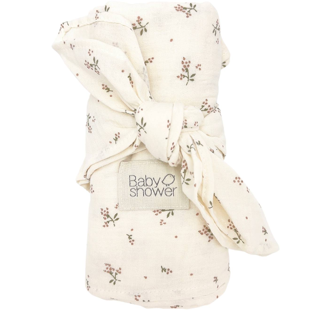 Lot De 2 Langes Minimax Roseberry (140 X 100 Cm) Ecru, Vert, Rose (Babyshower) - Couverture