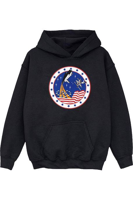 Sweat à capuche rocket coton nasa 76  - vertbaudet enfant