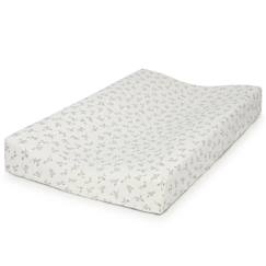 Puériculture-Matelas, accessoires de lange-Housse de matelas à langer olive bloom (72 x 45 cm)