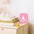Réveil et veilleuse pour enfant Billy clock - Motif lapin, face avant tissu Blue Waves+Chocolat+Gris+Marshmallow+Navy+Rose+Turquoise 20 - vertbaudet enfant 