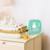 Réveil et veilleuse pour enfant Billy clock - Motif lapin, face avant tissu Blue Waves+Chocolat+Gris+Marshmallow+Navy+Rose+Turquoise 38 - vertbaudet enfant 