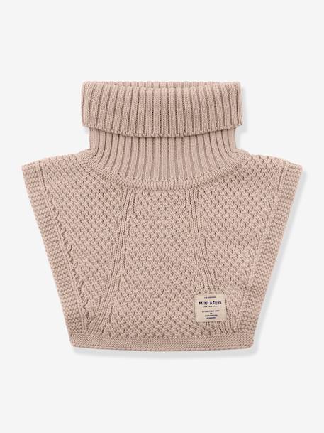 Garçon-Accessoires-Bonnet, écharpe, gants-Cache-cou en laine mérinos MATTAYLER enfants MINI A TURE