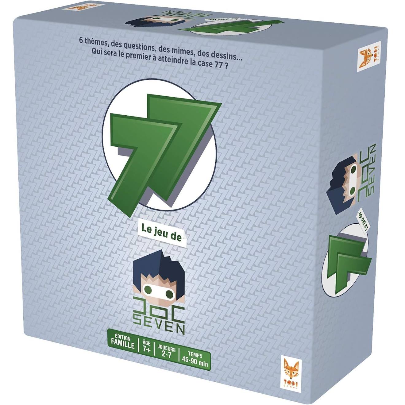 Jeu De Société 77 Doc Seven Gris