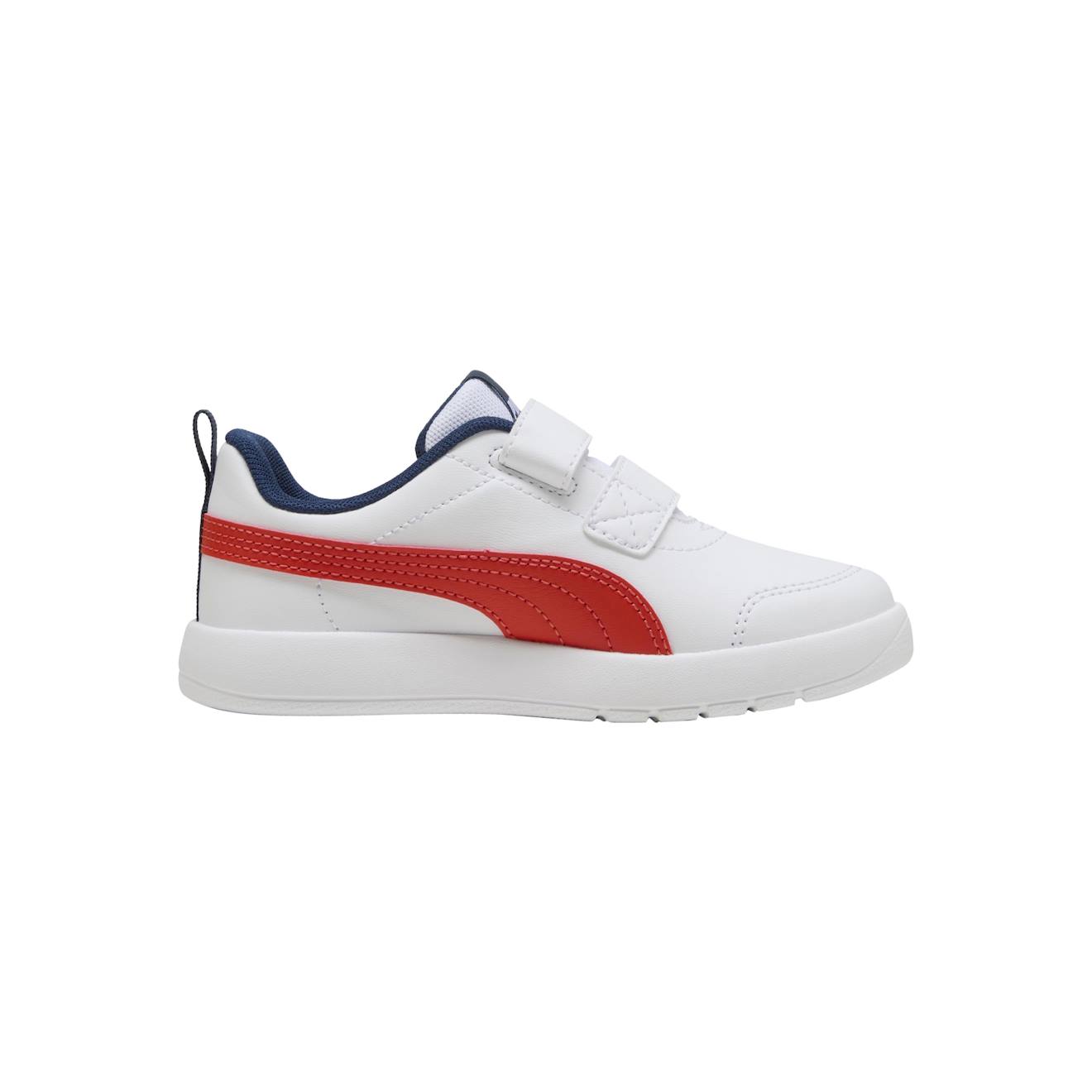 Baskets Basses À Scratch Puma Blanc Fierce Rouge Bleu