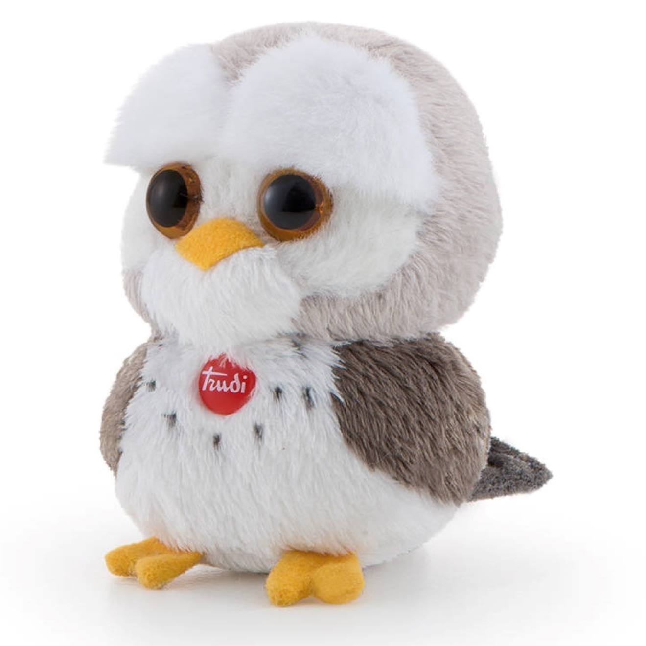 Mini Peluche Hibou Gris