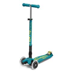 Jouet-Jeux de plein air-Sports de glisse et à roues-Tricycles-Maxi micro deluxe pliable led -  volcano