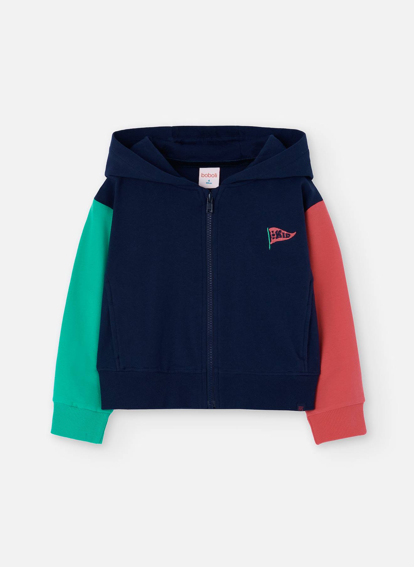 Gilet En Molleton Bleu