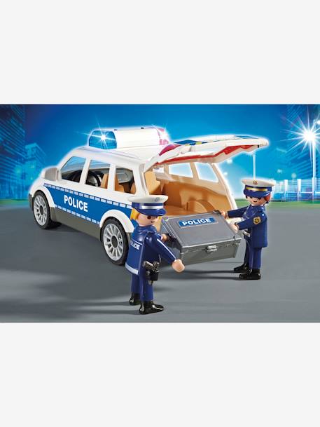 6920 Voiture de policiers gyrophare et sirène Playmobil Bleu 3 - vertbaudet enfant 