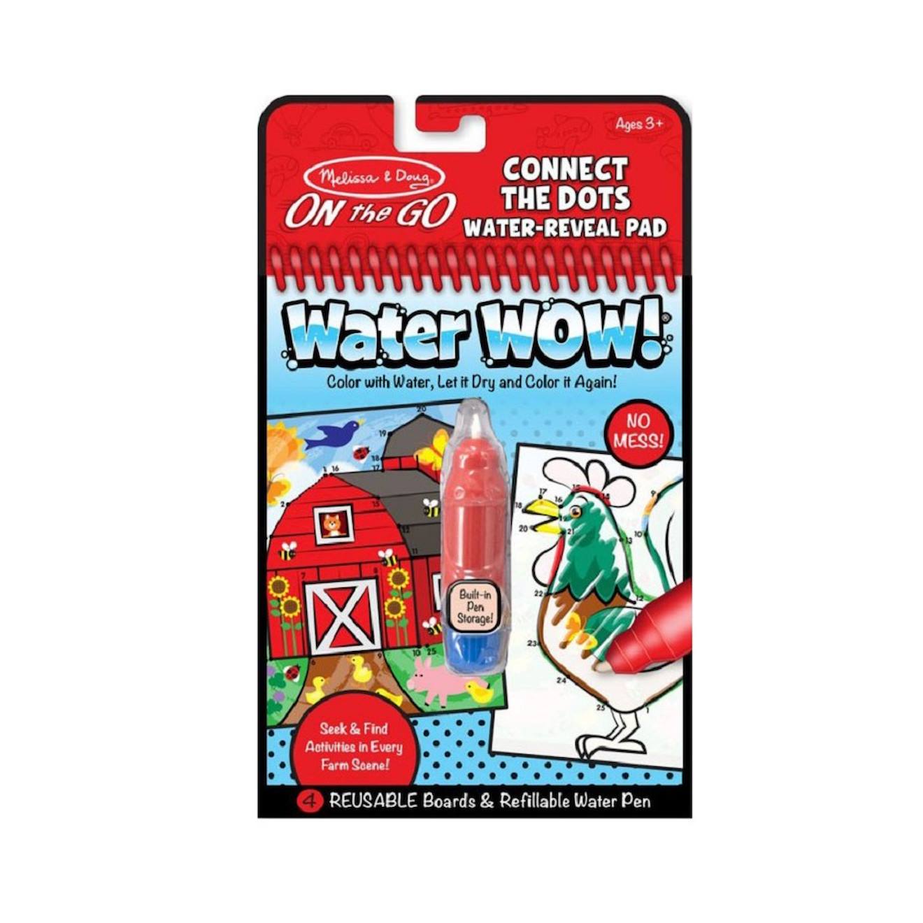 Livre D'activité À L'eau Rouge