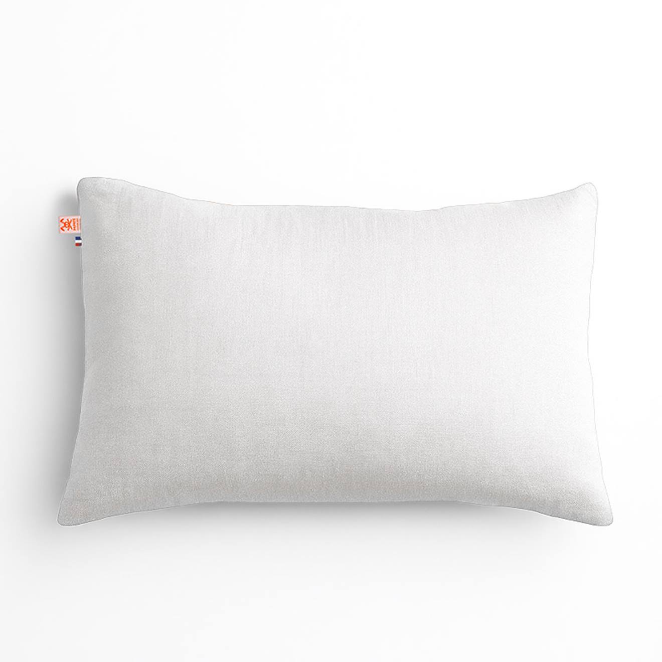 Coussin Rectangle En Coton Bio Blanc