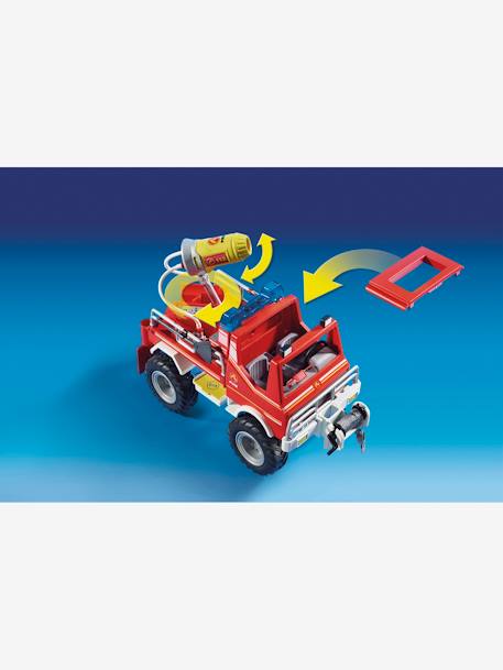 9466 4x4 de pompier avec lance-eau Playmobil Rouge 5 - vertbaudet enfant 