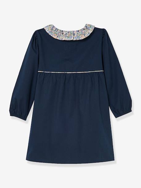 Tablier fille vichy carreaux vert+rose imprimé 4 - vertbaudet enfant 
