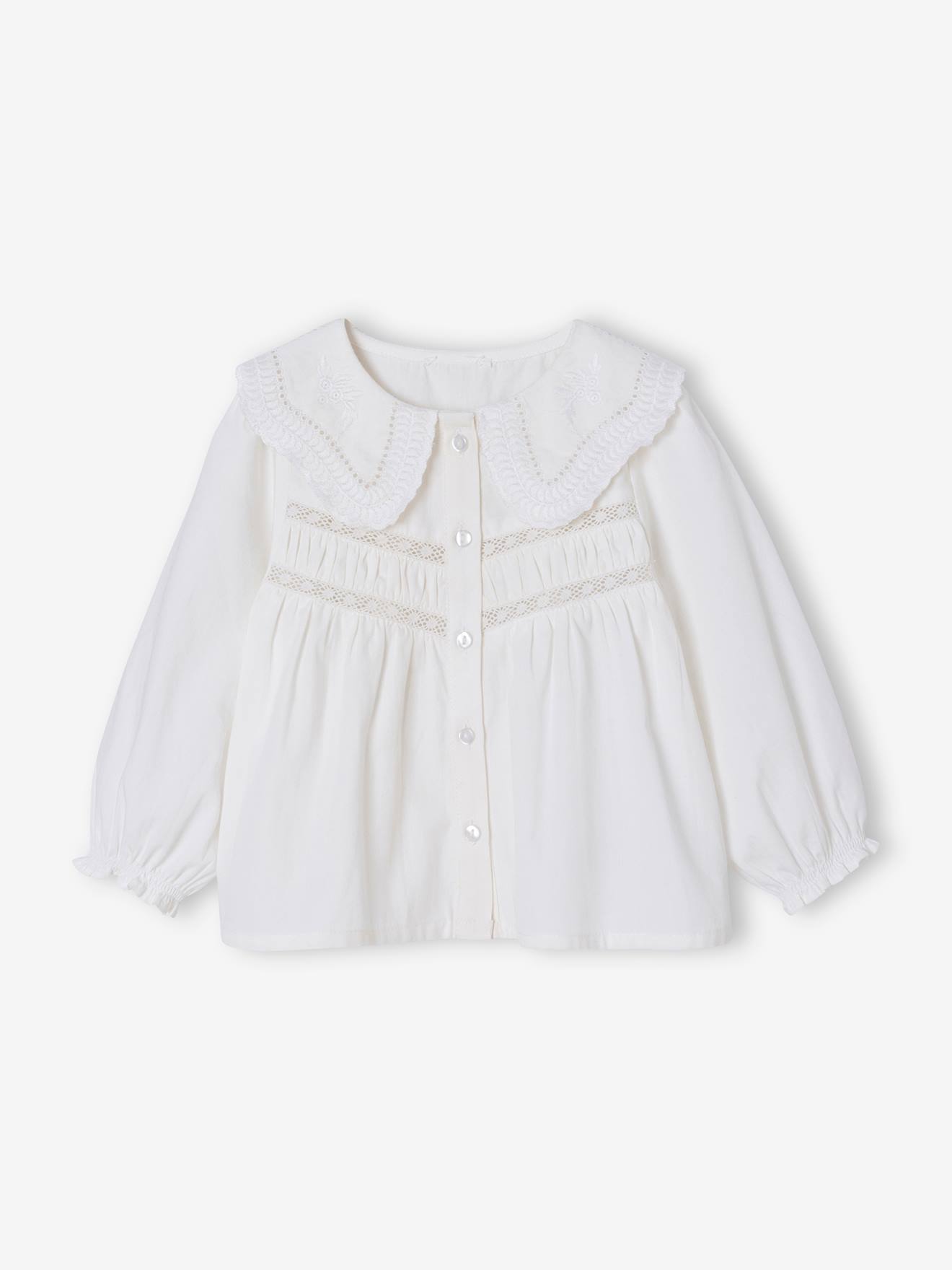 Chemise bb en popeline blanc 15 €