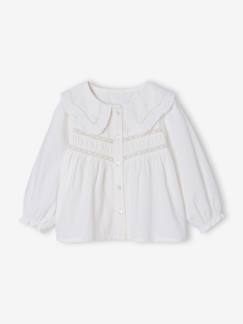 Chemise bébé en popeline  - vertbaudet enfant