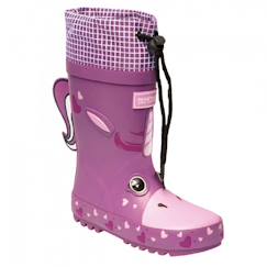 Chaussures-Chaussures bébé 17-26-Marche fille 19-26-Boots, bottines et bottes-Bottes de pluie unisexe caoutchouc mudplay