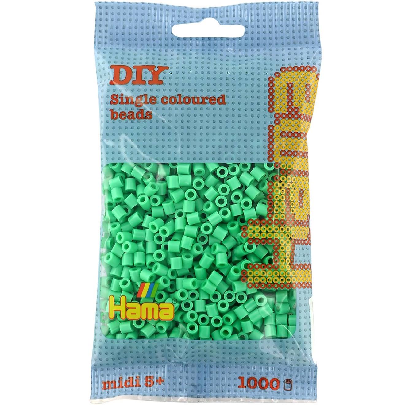 Sachet 1000 Perles Plastique Vert