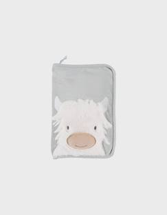 -Protège carnet de santé effet fourrure
