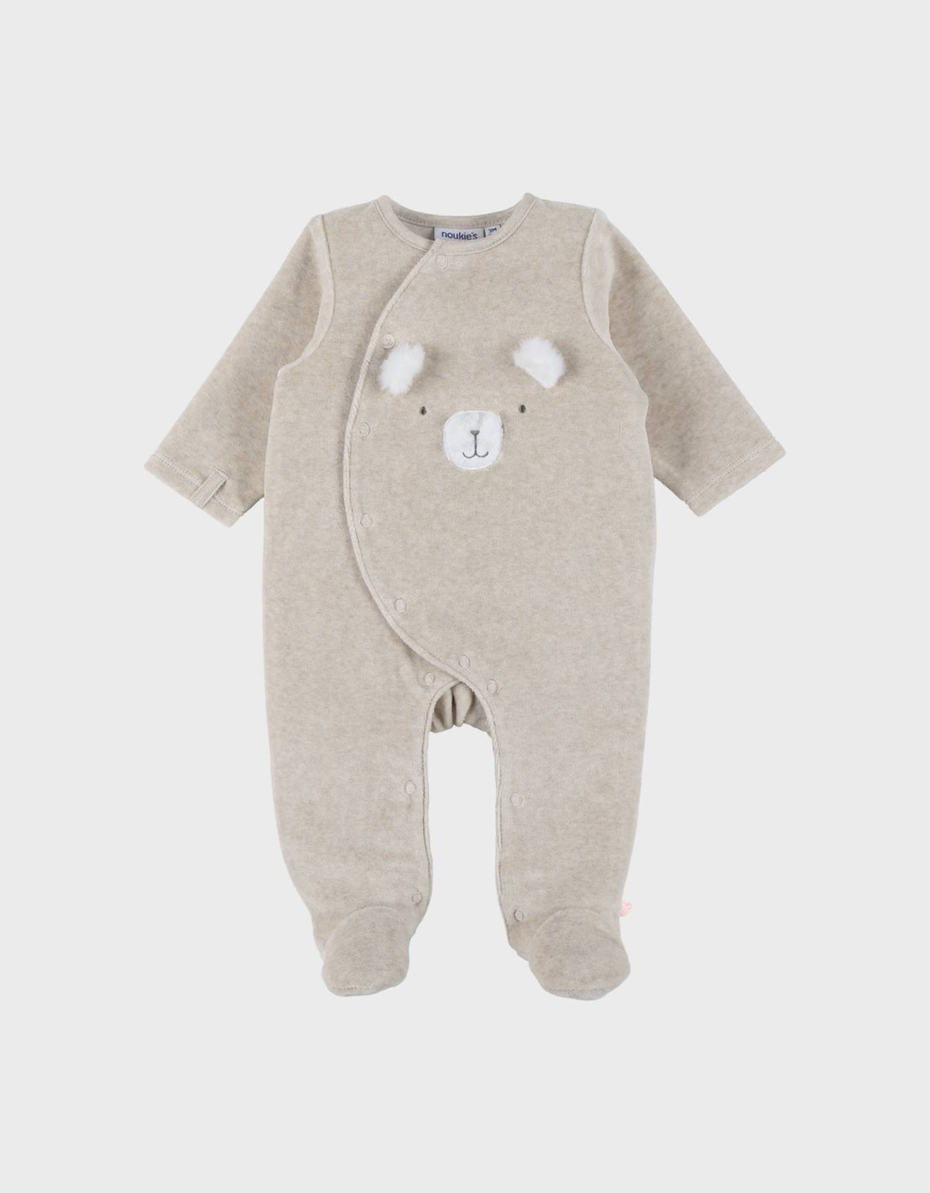 Pyjama En Velours Brod Orso Beige 30 €