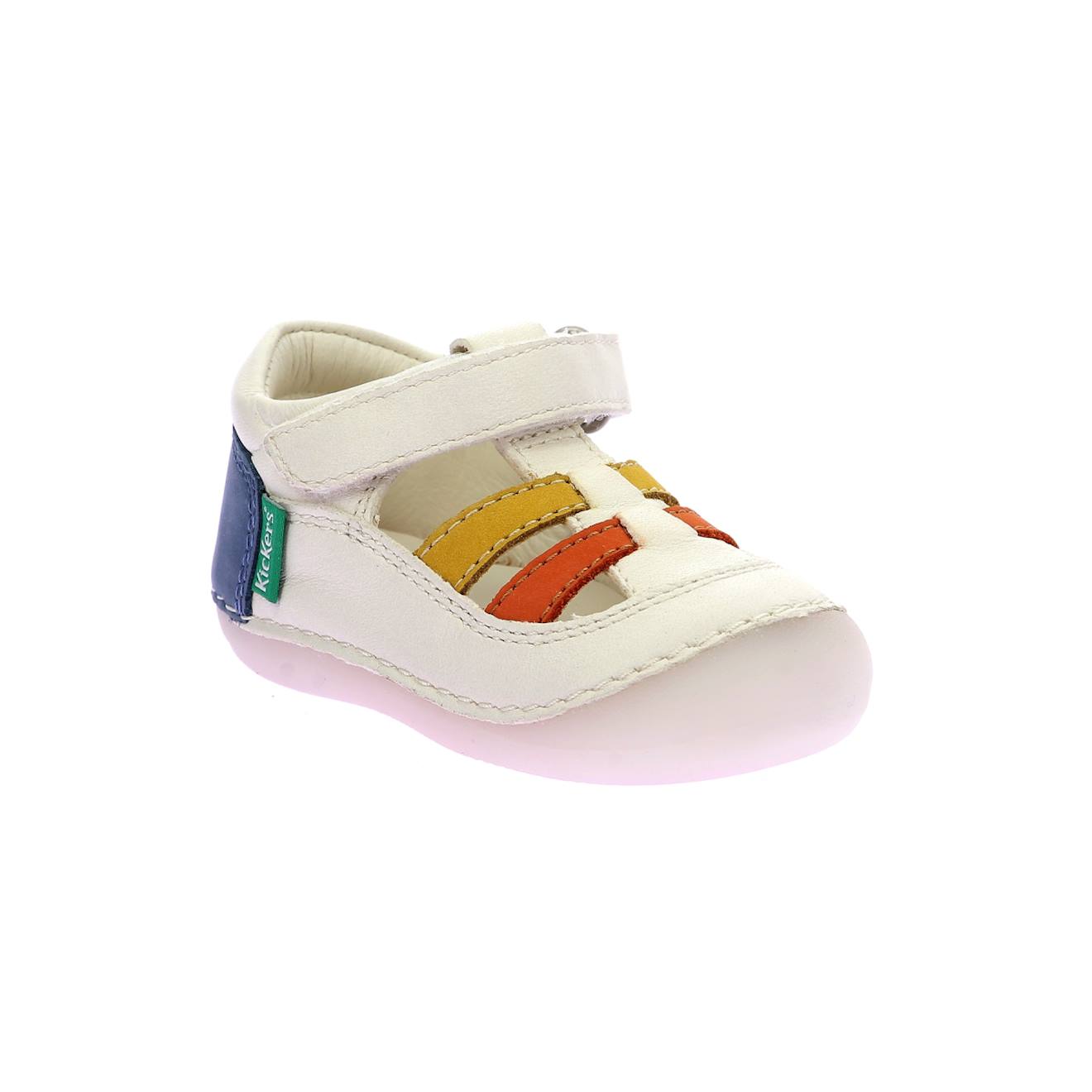 Salomés Sushy Blanc Jaune Orange Bleu