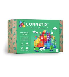 -Jeu de construction magnétique arc-en-ciel pack de creative, 102 pièces