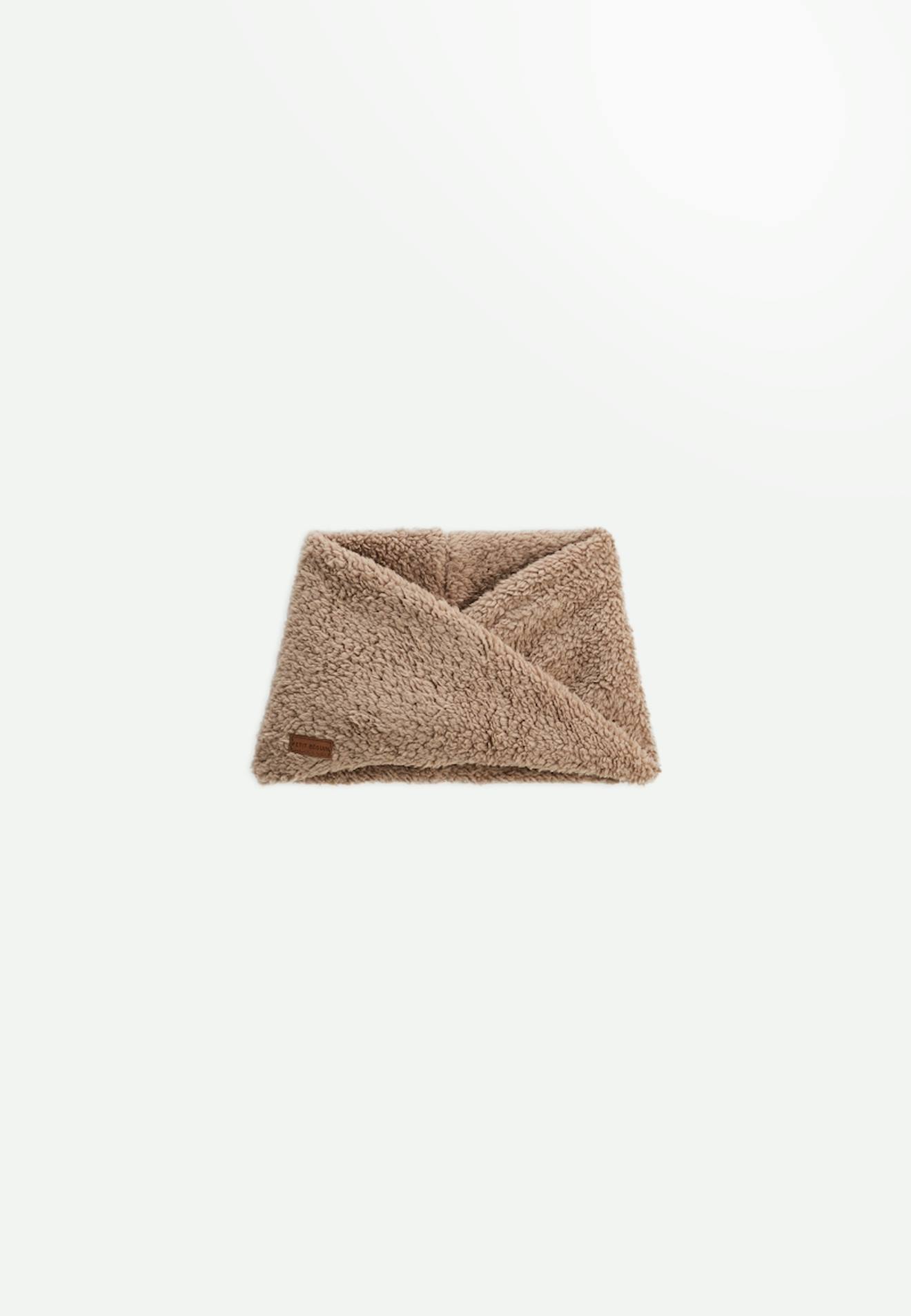 Cache Cou Enfant En Sherpa Charly Marron