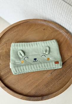 -Cache cou enfant en tricot boavista