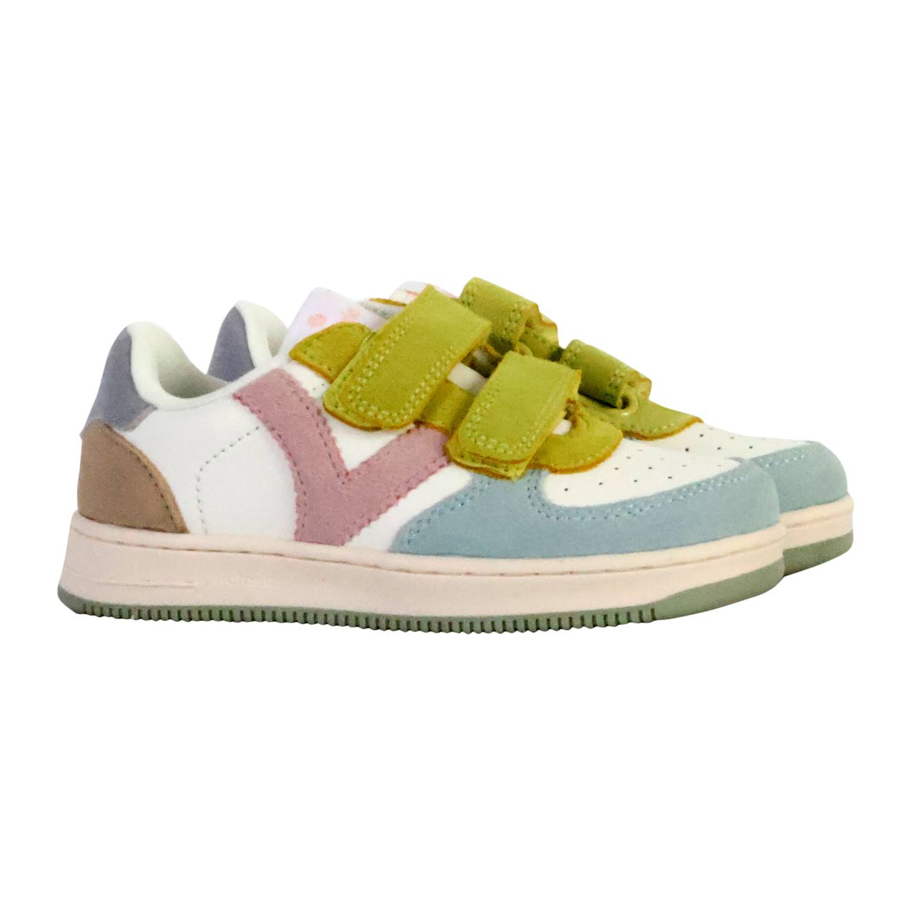 Baskets Basses À Scratch Celeste