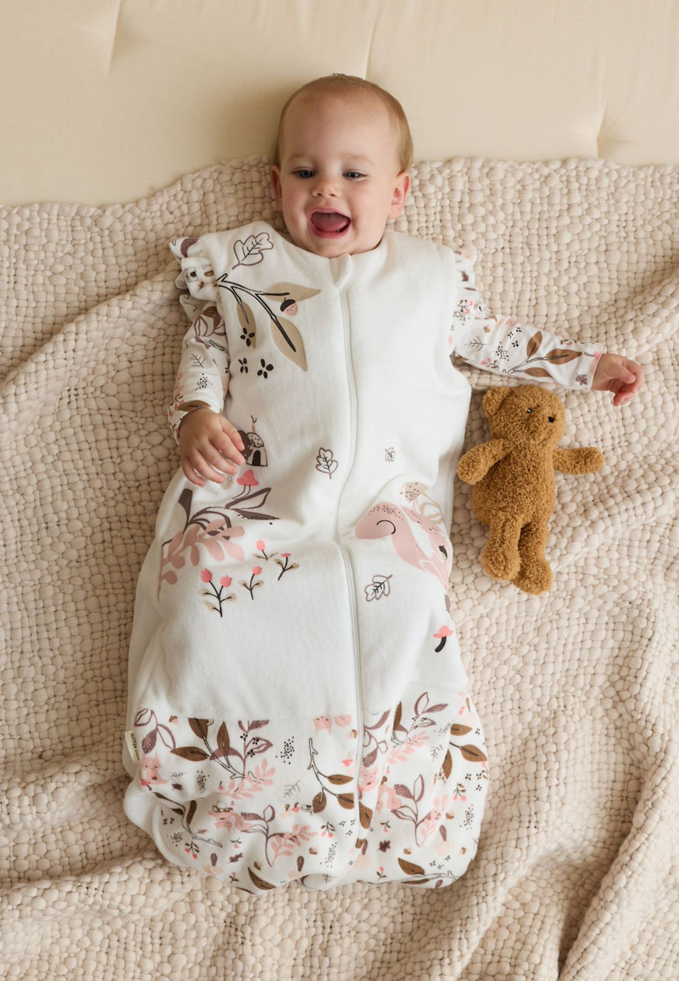 Gigoteuse Tog 2 En Velours Sora Ecru