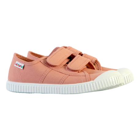 Baskets basses enfant à scratch Aloe+Blanc+Dalia+Jeans+Marine+Peau 27 - vertbaudet enfant 