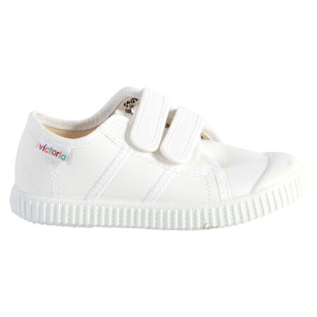 Baskets basses enfant à scratch Aloe+Blanc+Dalia+Jeans+Marine+Peau 7 - vertbaudet enfant 
