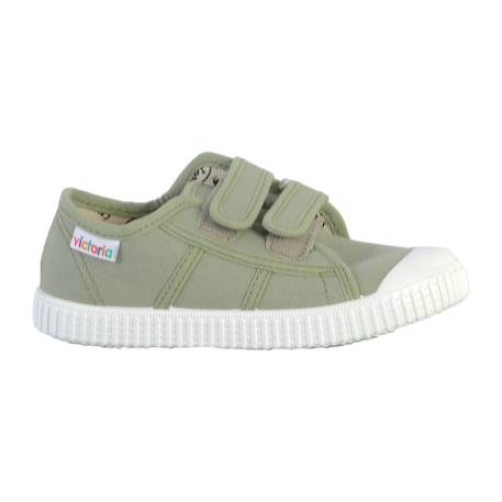Baskets basses enfant à scratch Aloe+Blanc+Dalia+Jeans+Marine+Peau 1 - vertbaudet enfant 