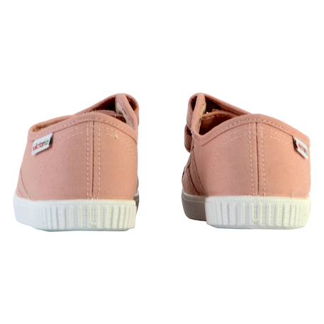 Baskets basses enfant à scratch Aloe+Blanc+Dalia+Jeans+Marine+Peau 29 - vertbaudet enfant 