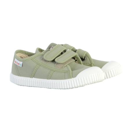 Baskets basses enfant à scratch Aloe+Blanc+Dalia+Jeans+Marine+Peau 3 - vertbaudet enfant 