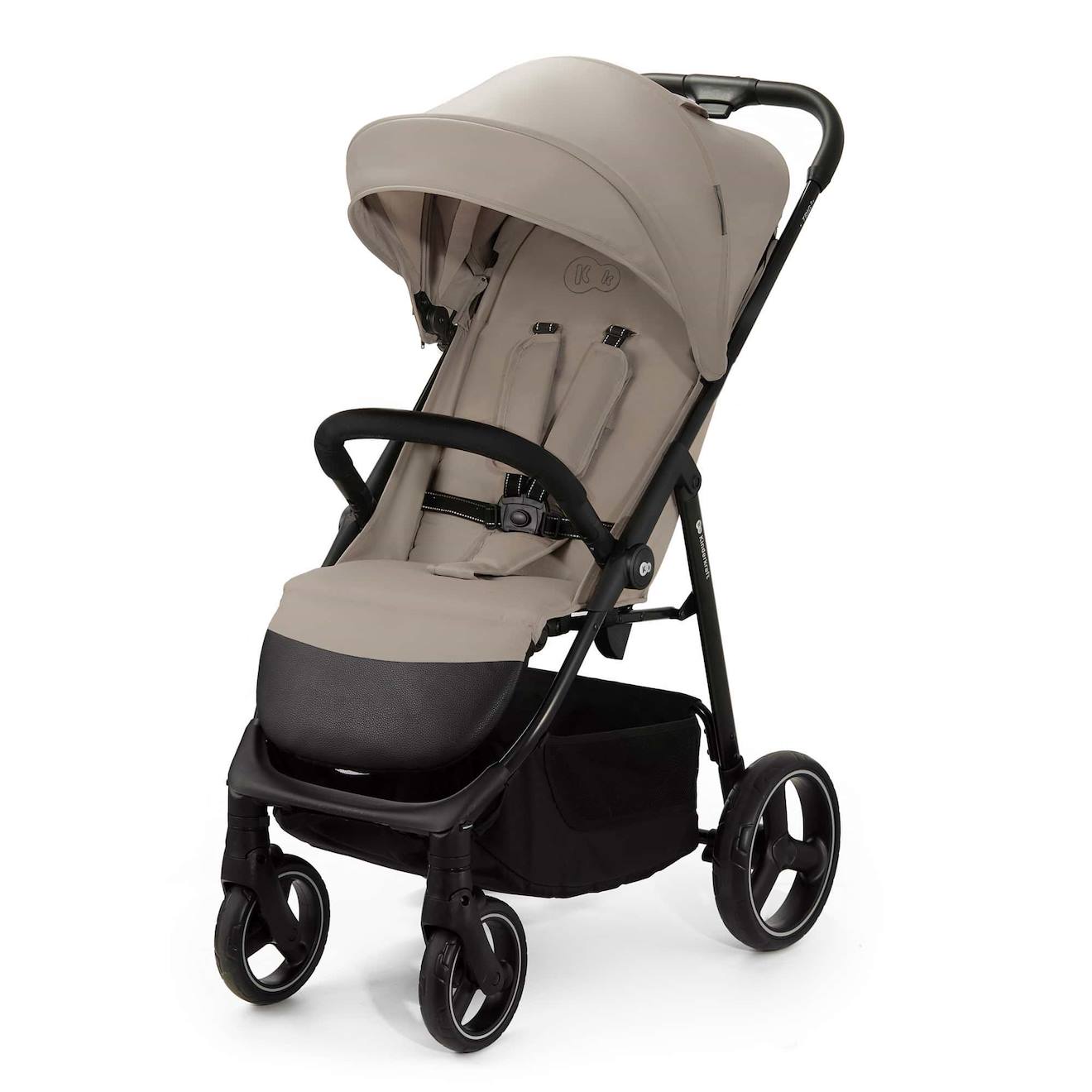 Poussette+Canne+Trig+3,+Legere,+Position+Allongee,+Pliable,+Harnais+Reglables,+Jusqu%27à+25+Kg+Beige