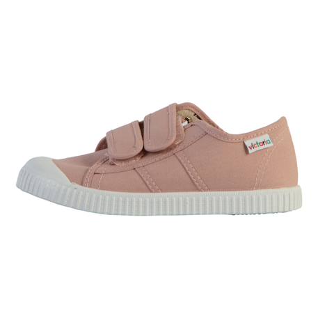 Baskets basses enfant à scratch Aloe+Blanc+Dalia+Jeans+Marine+Peau 26 - vertbaudet enfant 