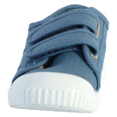 Baskets basses enfant à scratch Aloe+Blanc+Dalia+Jeans+Marine+Peau 18 - vertbaudet enfant 
