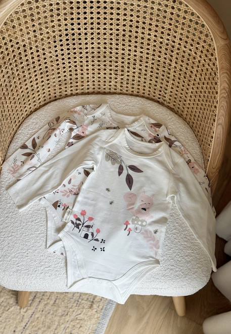 Bébé-Lot de 2 bodies bébé manches longues sora