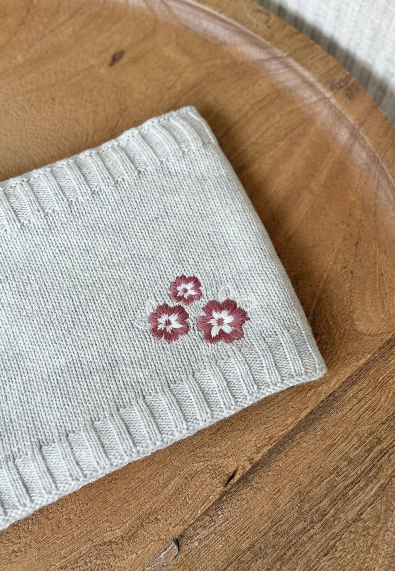 Cache Cou Enfant En Tricot Esmée Gris